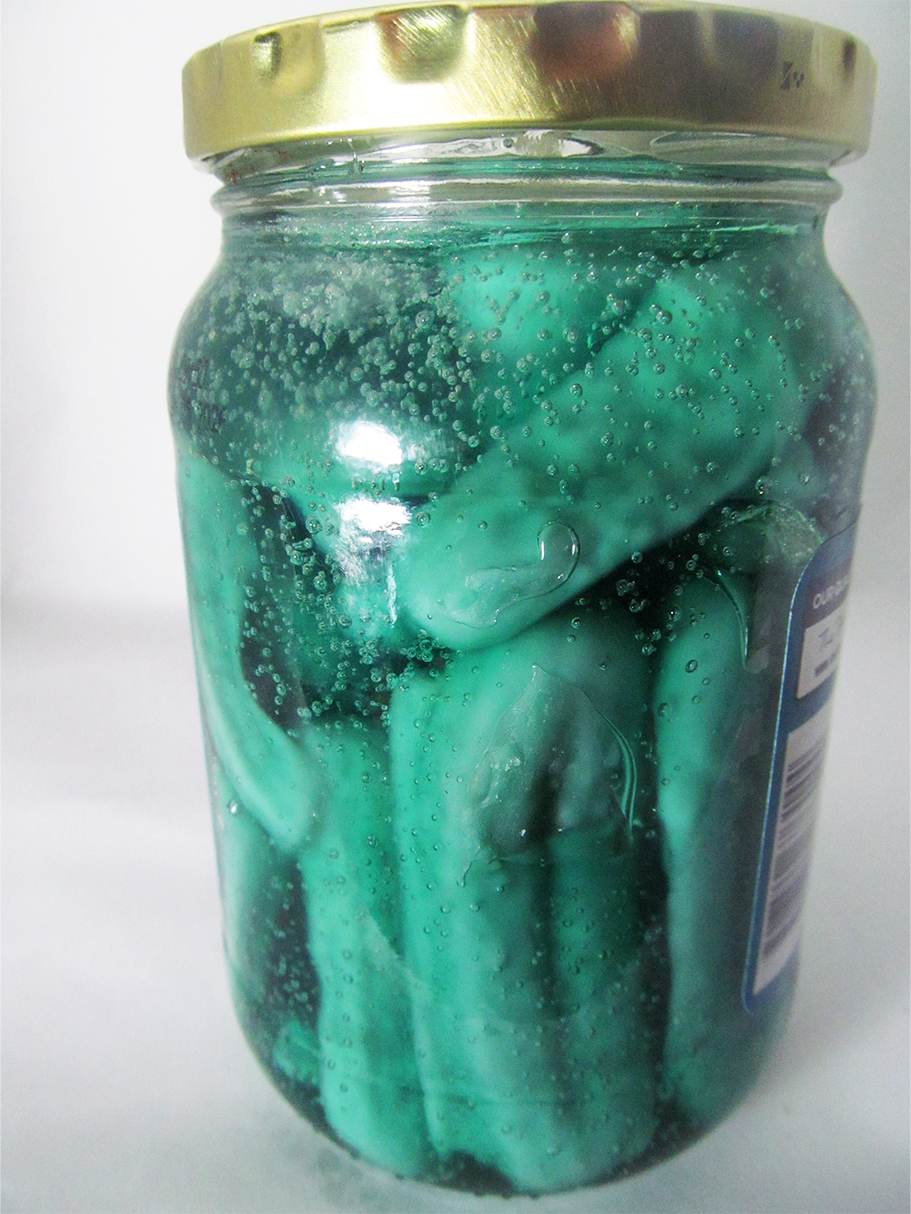 Dill Pickle Jar Gel Candle 2